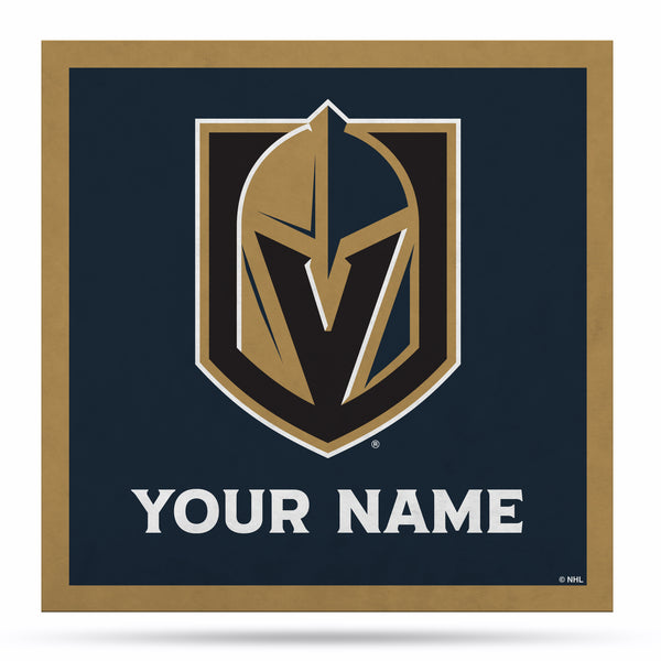 Vegas Golden Knights 35" Personalized Felt Wall Banner