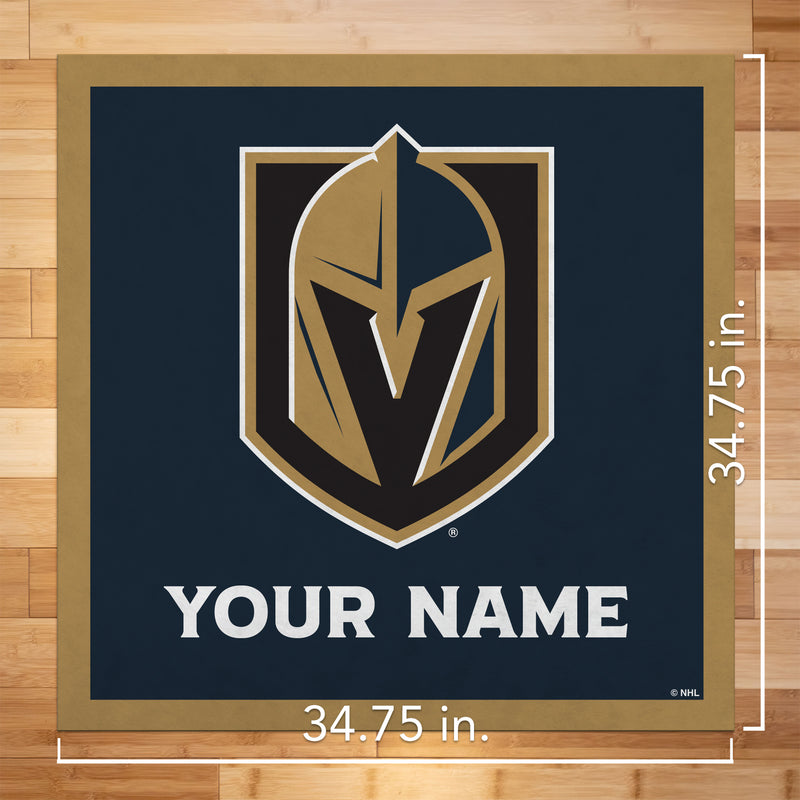 Vegas Golden Knights 35" Personalized Felt Wall Banner