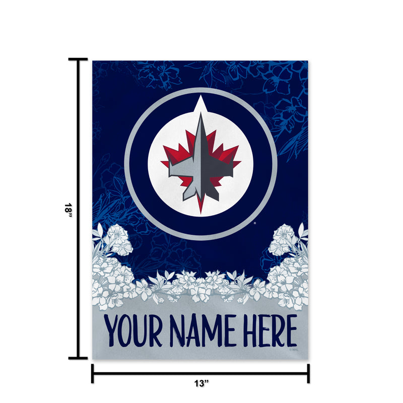 Jets - Win Personalized Garden Flag