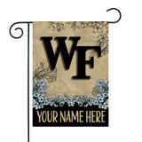 Wake Forest Personalized Garden Flag