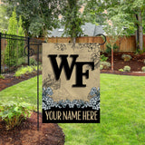 Wake Forest Personalized Garden Flag