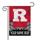 Rutgers Personalized Garden Flag
