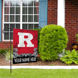 Rutgers Personalized Garden Flag