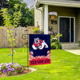 Fresno State Personalized Garden Flag