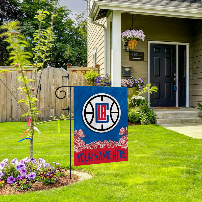 Clippers Personalized Garden Flag