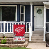 Red Wings Personalized Garden Flag