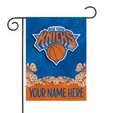 Knicks Personalized Garden Flag