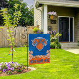 Knicks Personalized Garden Flag