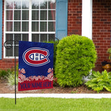 Canadiens Personalized Garden Flag