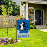 Mavericks Personalized Garden Flag