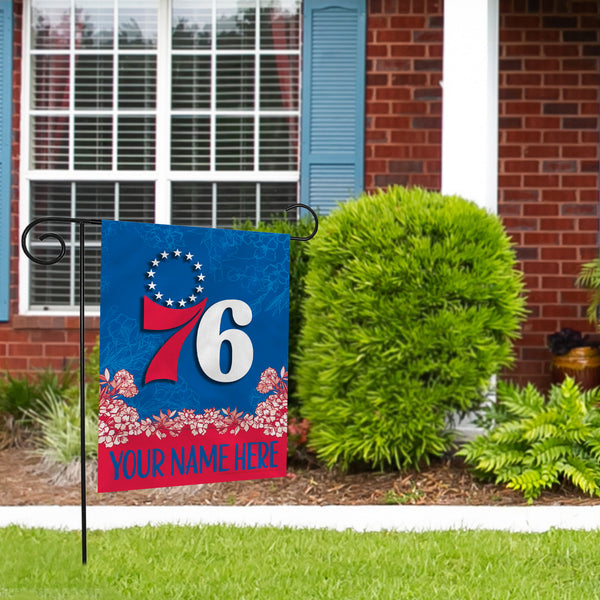 76Ers Personalized Garden Flag