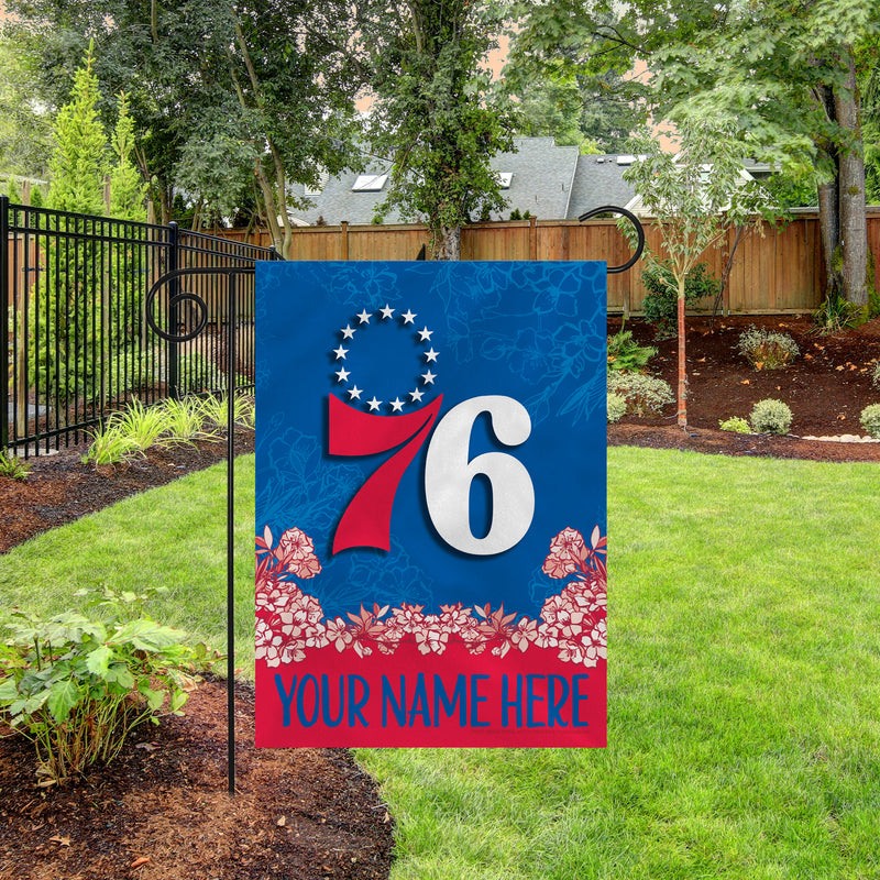 76Ers Personalized Garden Flag