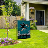 Sharks Personalized Garden Flag