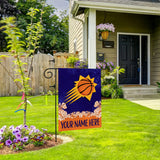 Suns Personalized Garden Flag