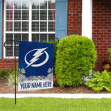 Lightning Personalized Garden Flag