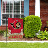 Senators Personalized Garden Flag