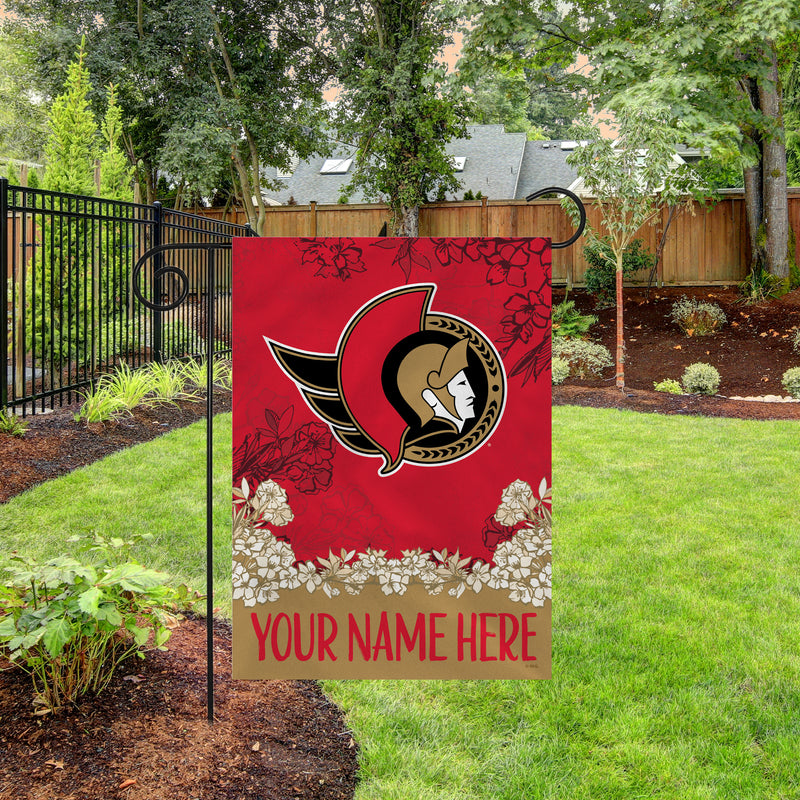 Senators Personalized Garden Flag