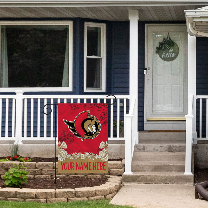 Senators Personalized Garden Flag