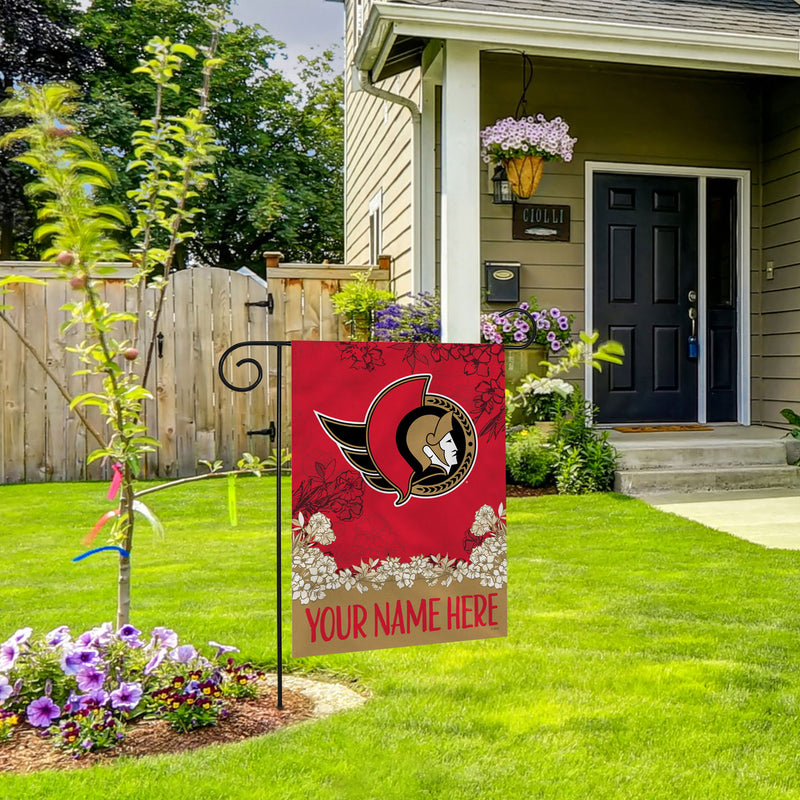 Senators Personalized Garden Flag