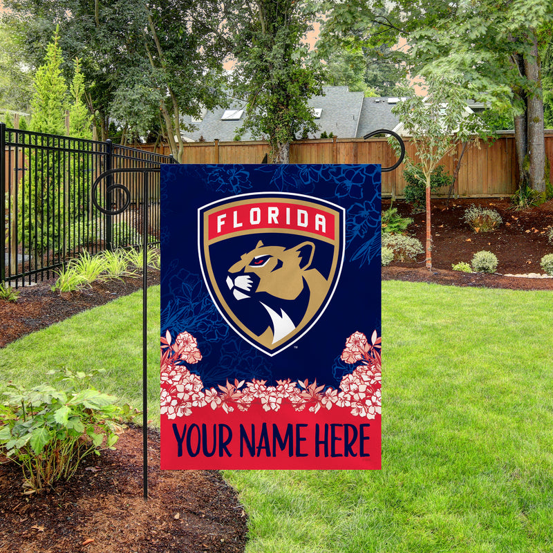 Panthers - Fl Personalized Garden Flag