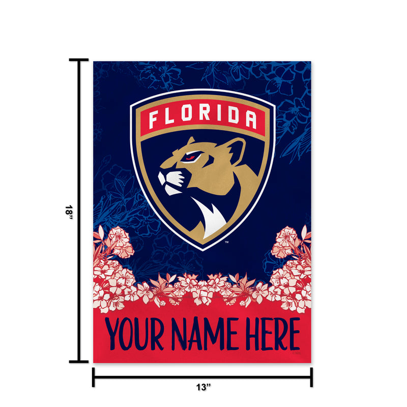 Panthers - Fl Personalized Garden Flag