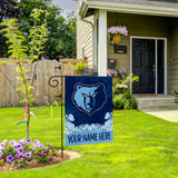 Grizzlies Personalized Garden Flag