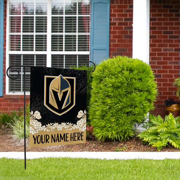 Golden Knights Personalized Garden Flag