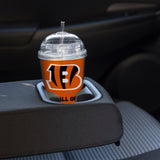 Bengals Personalized 12 Oz Youth Tumbler W/ Clear Swirly Straw