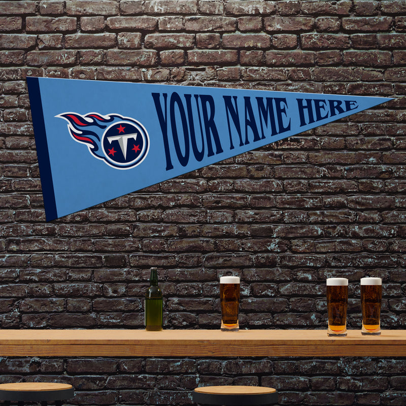 Titans Dynamic Personalized Pennant