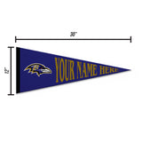 Ravens Dynamic Personalized Pennant