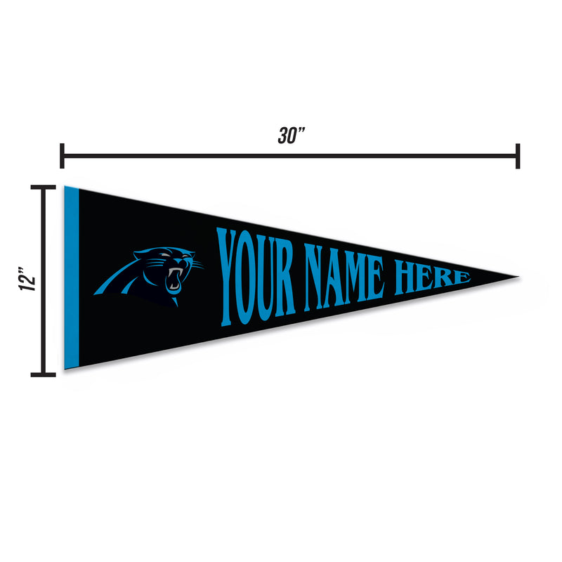 Panthers Dynamic Personalized Pennant