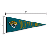 Jaguars Dynamic Personalized Pennant