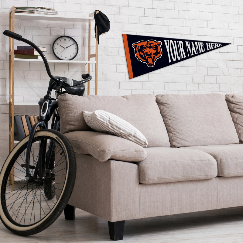 Bears Dynamic Personalized Pennant