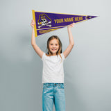 East Carolina Soft Felt 12" X 30" Personalized Pennant