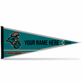 Coastal Carolina Soft Felt 12" X 30" Personalized Pennant