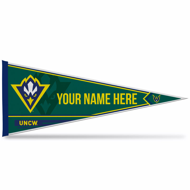 North Carolina - Wilmington Soft Felt 12" X 30" Personalized Pennant