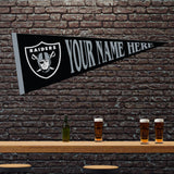 Raiders Dynamic Personalized Pennant