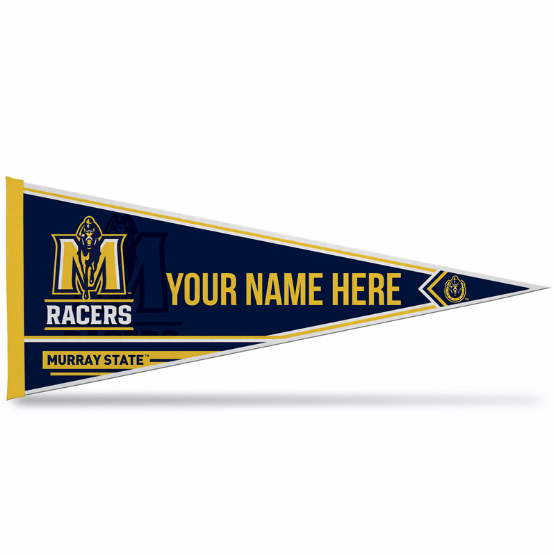 Murray State Soft Felt 12" X 30" Personalized Pennant