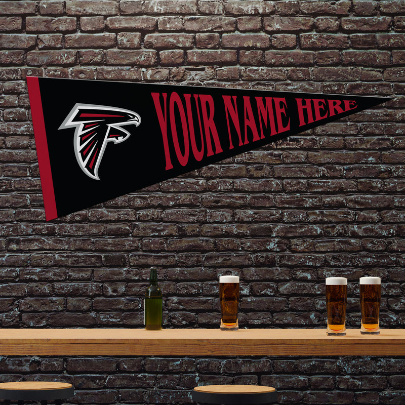 Falcons Dynamic Personalized Pennant
