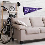 Stephen F. Austin Soft Felt 12" X 30" Personalized Pennant