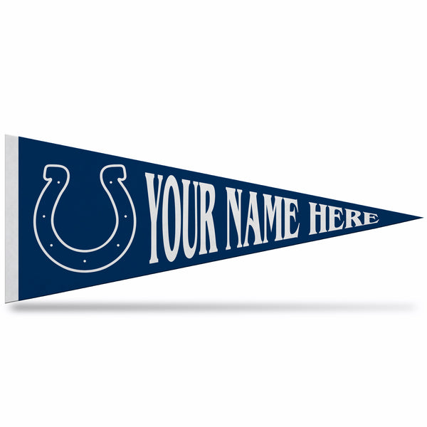 Colts Dynamic Personalized Pennant
