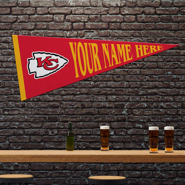 Chiefs Dynamic Personalized Pennant
