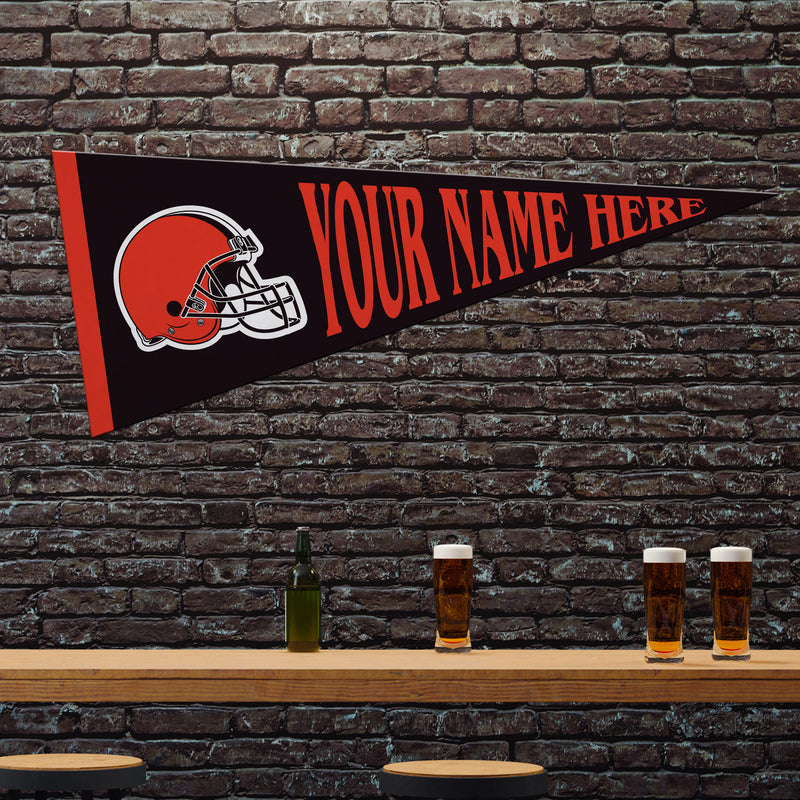 Browns Dynamic Personalized Pennant