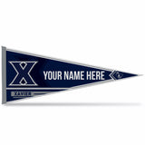 Xavier University Soft Felt 12" X 30" Personalized Pennant