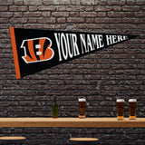 Bengals Dynamic Personalized Pennant