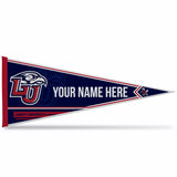 Liberty University Soft Felt 12" X 30" Personalized Pennant