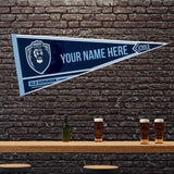 Old Dominion Soft Felt 12" X 30" Personalized Pennant
