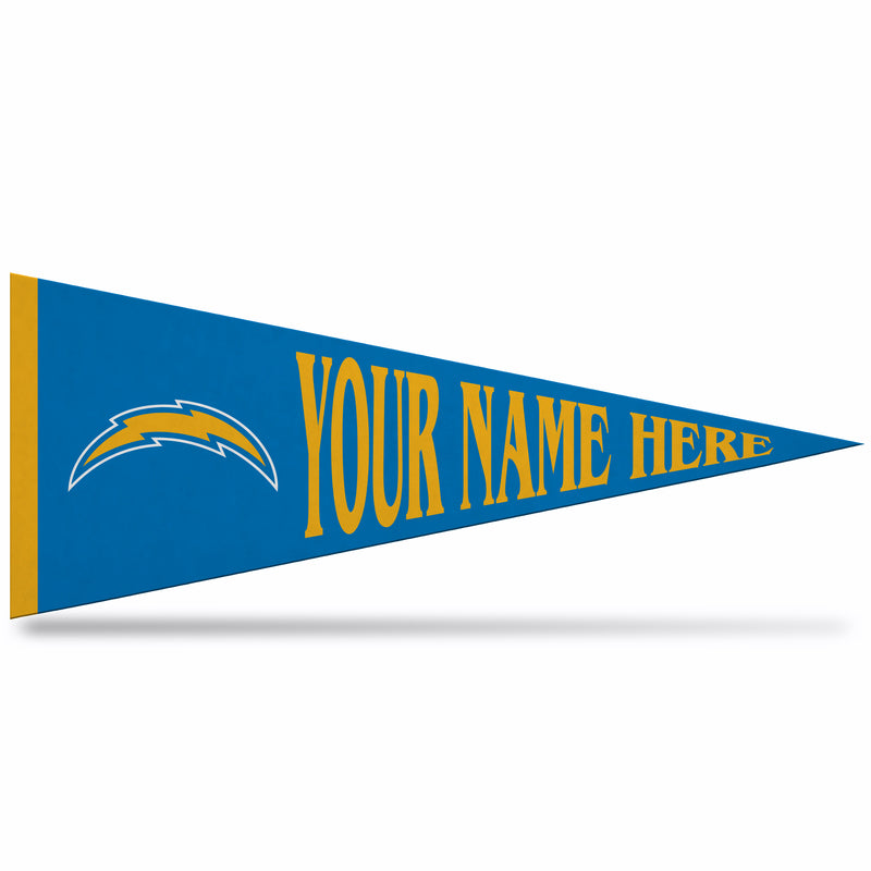 Chargers Dynamic Personalized Pennant