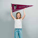New Mexico State Soft Felt 12" X 30" Personalized Pennant