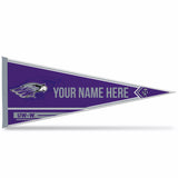Wisconsin - Whitewater Soft Felt 12" X 30" Personalized Pennant